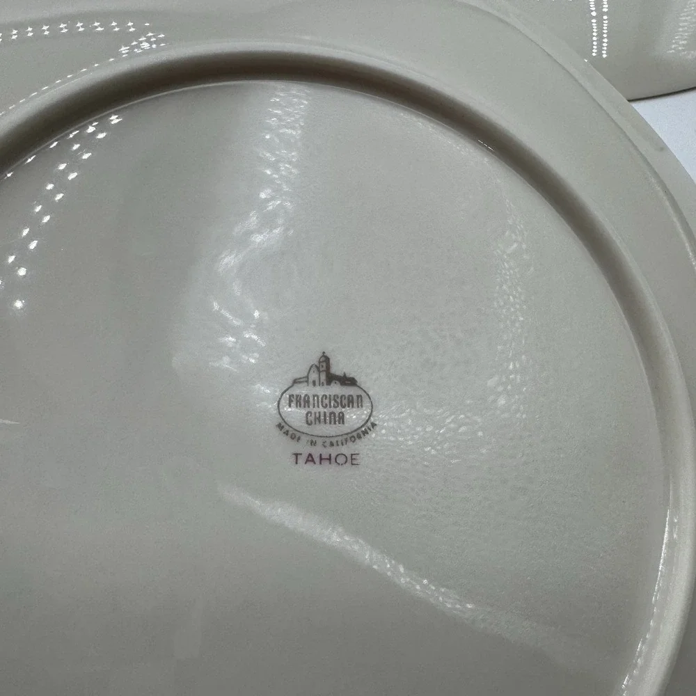 Franciscan Tahoe 4 Bread Plates 6 3/8